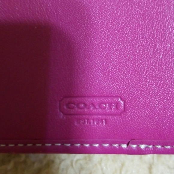 Coach Accessories Authentic Coach Leather Date Book Poshmark